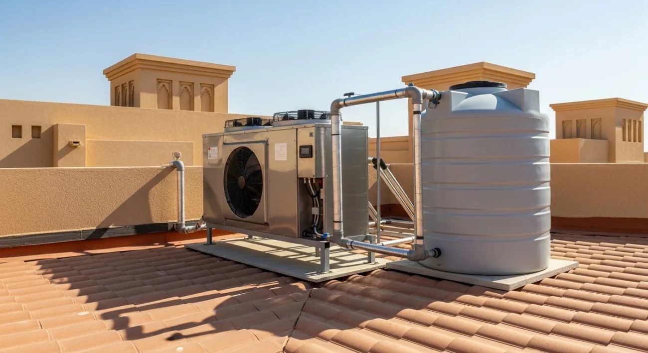 تبريد مياه الخزانات في الإمارات