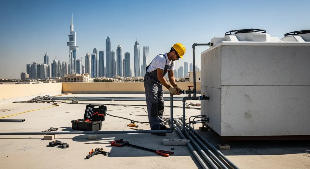تركيب جهاز تبريد الخزانات في الإمارات