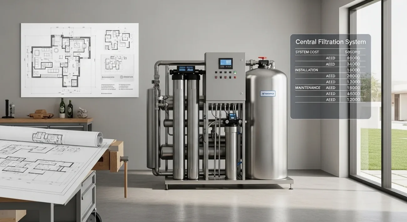 types of central water filters uae - مودرن ووتر سوليشن