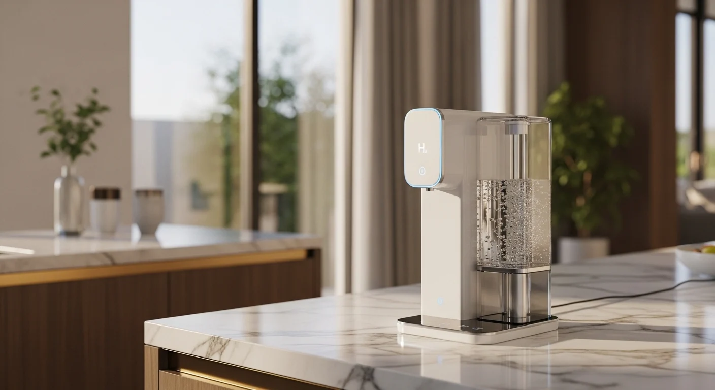 جهاز إنتاج ماء قلوي وهيدروجيني صحي غني بمضادات الأكسدة للاستخدام اليومي