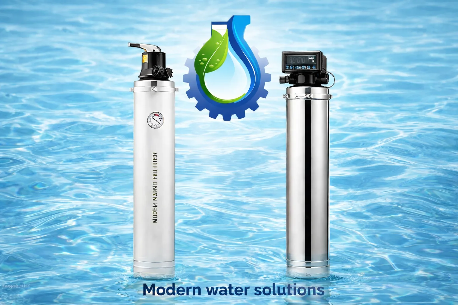 فلتر نانو ستانلس ستيل لتنقية مياه الخزانات في المنازل والفلل في الإمارات من Modern Water Solutions