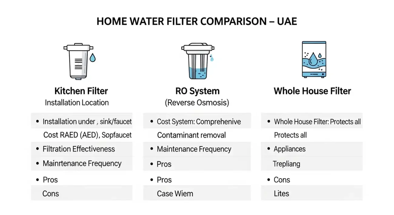 سعر فلتر مياه في الإمارات