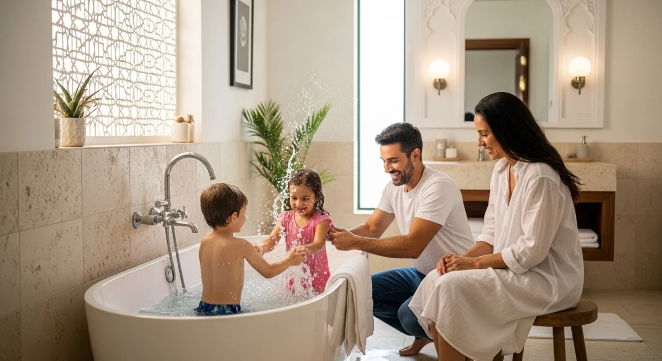 راحة العائلة مع تبريد الخزانات