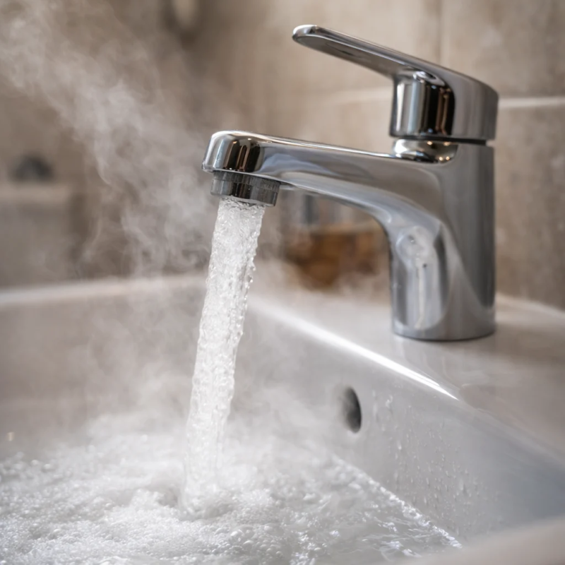 مياه الخزان ساخنة في دبي