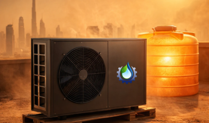 مياه الخزان ساخنة في دبي